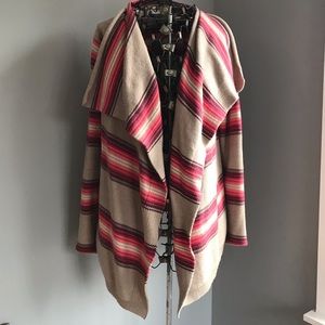 Old Navy striped cardigan sweater